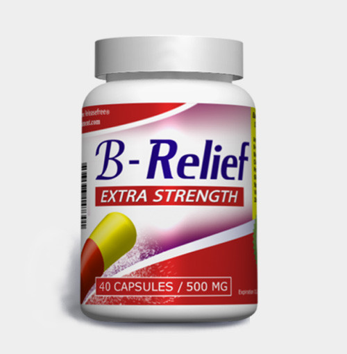 Extra Strength B-Relief (40 Caps) FDA-CERTIFIED