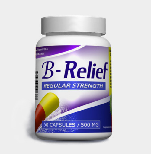 Make your Baker's Cyst disappear safely and quickly with a bottle of B-Relief regular-strength Caps. INFO: bakerstreatment.com