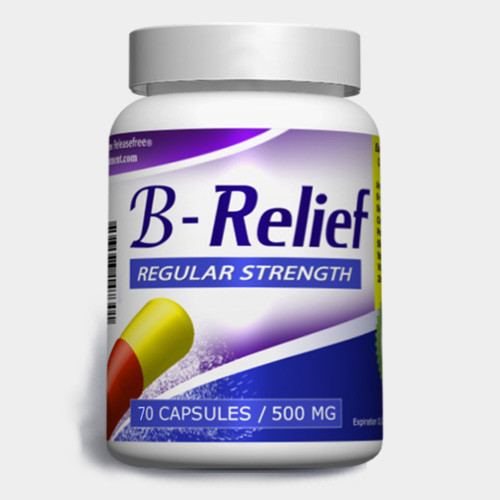 Regular Strength B-Relief (70 Caps) FDA-CERTIFIED